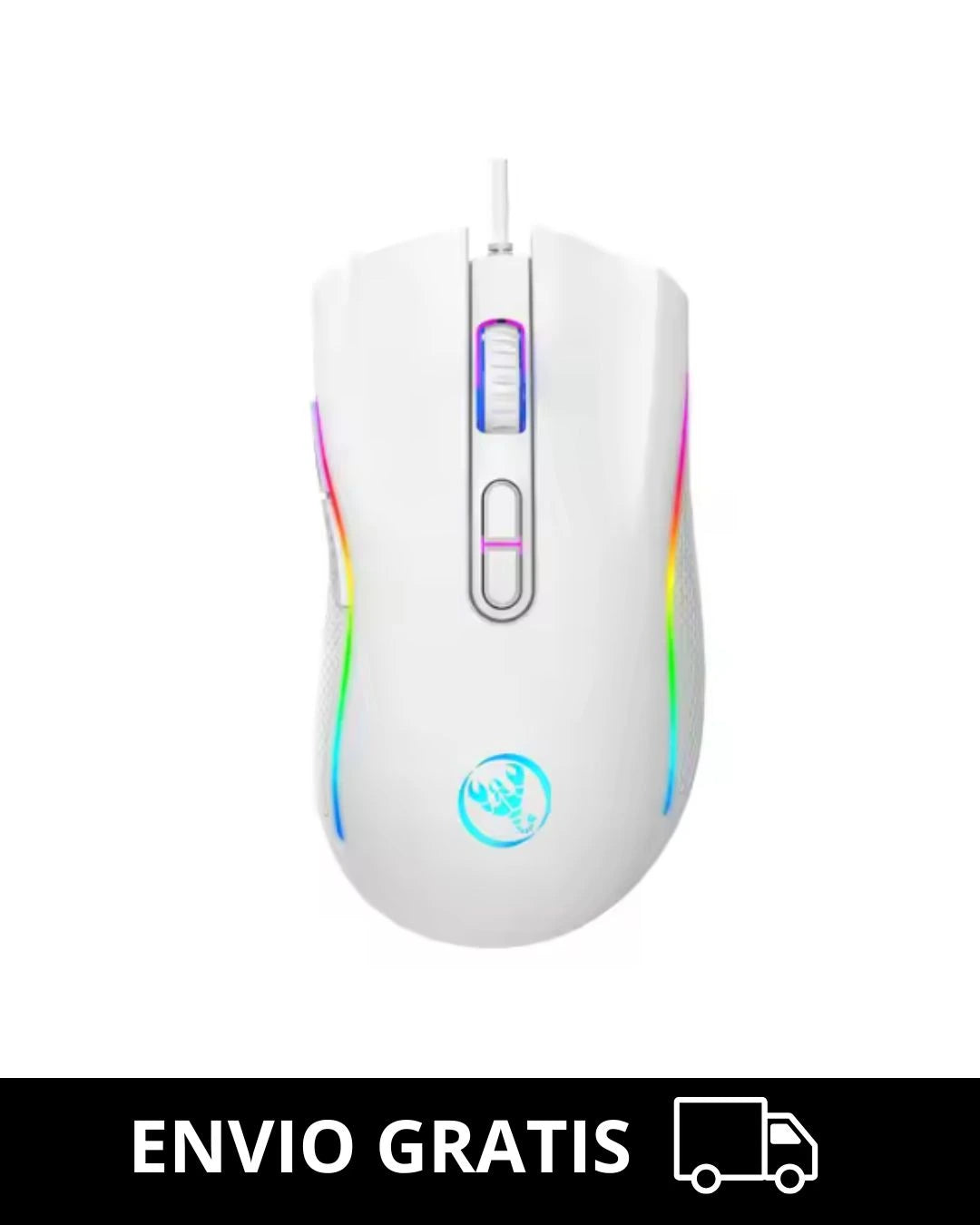 Mouse Gamer Tmice A869 Rgb - Ergonomía Y Precisión Pro