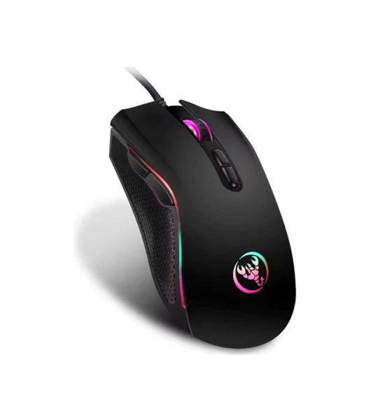 Mouse Gamer Tmice A869 Rgb - Ergonomía Y Precisión Pro