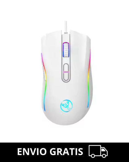 Mouse Gamer Tmice A869 Rgb - Ergonomía Y Precisión Pro