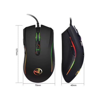Mouse Gamer Tmice A869 Rgb - Ergonomía Y Precisión Pro